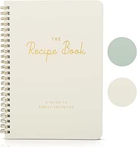 ZICOTO Aesthetic Blank Recipe Book - The Perfect Recipe Notebook to Write in Your Own Recipes - Beautiful Blank Cookbook to Organize Your Recipes Blank Cookbook, Recipe Notebook, Wishlist 2024, Perfect Food, Christmas Wishlist, Family Favorites, Recipe Book, Kitchen Utensils, Amazon Prime