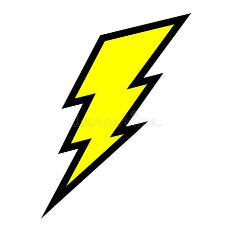 Electric lightning bolt. Vector high quality illustration of a yellow electric l , #sponsored, #quality, #high, #yellow, #illustration, #lightning #ad Lightning Drawing, Electric Bolt, Lightweight Travel Trailers, Vector Online, Black Lightning, Lightning Mcqueen, Lightning Bolt, Free Clip Art, Free Vector Art