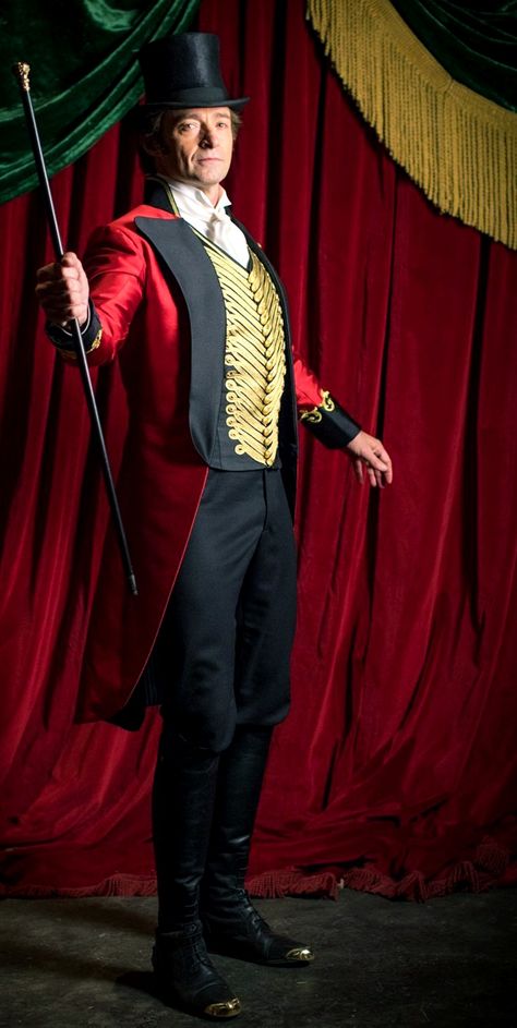 The Greatest Showman. P.T. Barnum Magician Costume, P T Barnum, Pt Barnum, Circus Outfits, Dark Circus, Wolverine Hugh Jackman, Circus Costume, Rebecca Ferguson, The Greatest Showman