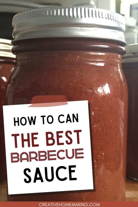 Canned Bbq Sauce Recipe From Fresh Tomatoes, Home Canned Barbeque Sauce, Barbecue Sauce For Canning, Bbq Sauce Recipes For Canning, Homemade Bbq Sauce With Fresh Tomatoes, Bbq Canning Recipes, Fresh Tomato Bbq Sauce, Small Batch Tomato Sauce Canning, Tomatoe Canning Ideas