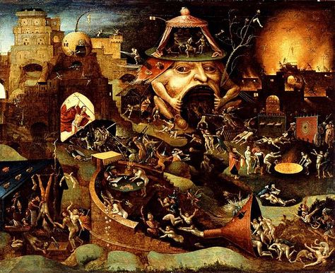 Hieronymus Bosch- Dante's Inferno Jeronimus Bosch, Hieronymus Bosch Paintings, Hieronymous Bosch, History Wallpaper, Jan Van Eyck, Garden Of Earthly Delights, Hieronymus Bosch, Albrecht Durer, Photo D Art