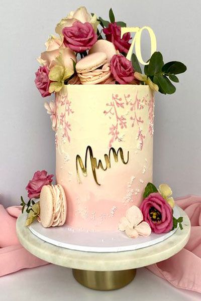 70th Birthday Cake Designs: 20 Trending Ideas 2024 Floral 70th Birthday Cake, Pink 70th Birthday Party, 70 Year Birthday Cake, 70th Bday Cake Ideas, 70 Year Old Birthday Cake Ideas Woman, 70 Cake Birthday, 70th Birthday Ideas For Mom Cake, 75th Birthday Cake For Women, 70 Th Birthday Cakes