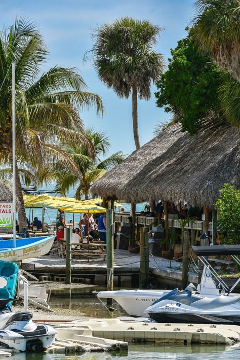 The Best Waterfront Restaurants in Sarasota-Manatee | Sarasota Magazine Sarasota Florida Restaurants, Florida Activities, Bradenton Beach, City Island, Riverside Drive, Florida Restaurants, Intracoastal Waterway, Tiki Hut, Fish House