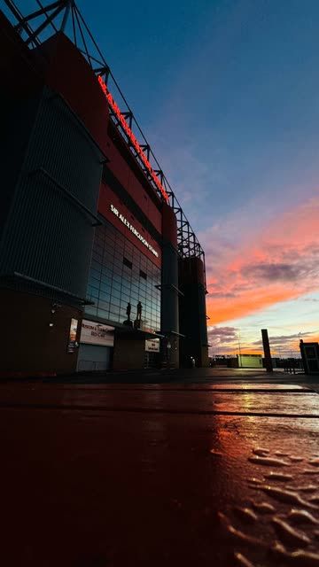 View this Snap from Manchester United on Snapchat! Manchester United Stadium, Old Trafford Stadium, Manchester United Old Trafford, Stadium Wallpaper, Manchester United Kingdom, Aston Villa, Bournemouth, Old Trafford, Man United