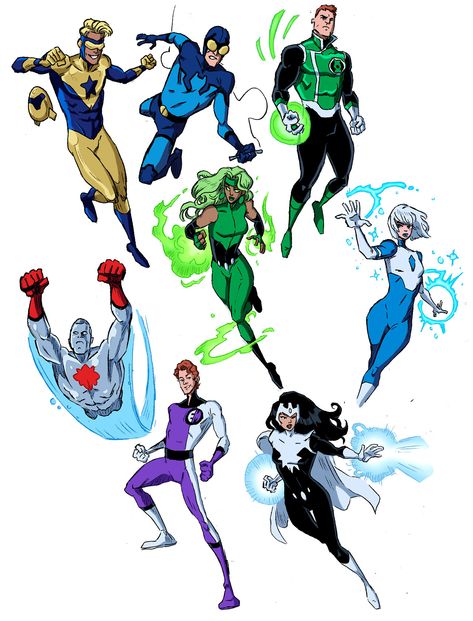 Fire Dc, Justice League International, Justice League Art, Booster Gold, Dc Comics Superheroes, Arte Dc Comics, Dc Comics Artwork, Superhero Characters, Dc Comics Characters