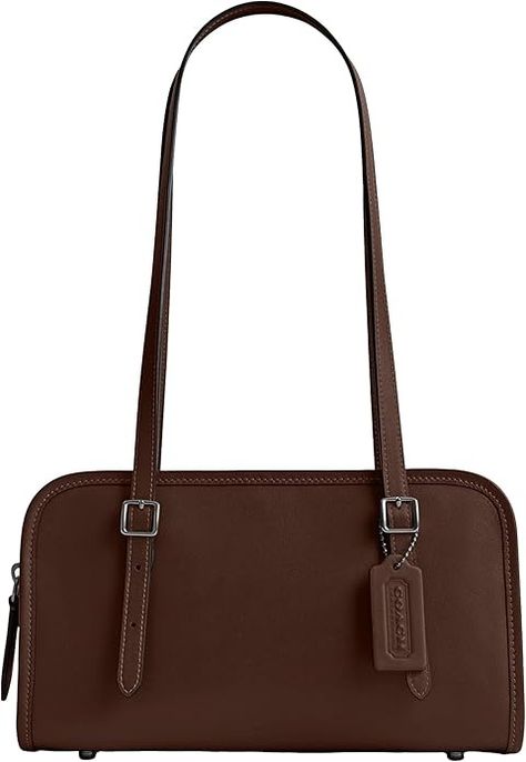 Amazon.com: Coach Swing Zip, Maple : Clothing, Shoes & Jewelry Structured Shoulder, Base 10, Cute Handbags, Fancy Bags, Baseball Glove, Coach Gifts, Pretty Bags, Women's Casual Style, Trendy Tote