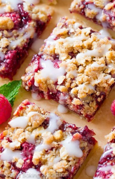 Raspberry Crumb Bars, Raspberry Crumble Bars, Streusel Bars, Simple Desserts, Raspberry Crumble, Raspberry Bars, Crumb Bars, Raspberry Desserts, Raspberry Recipes