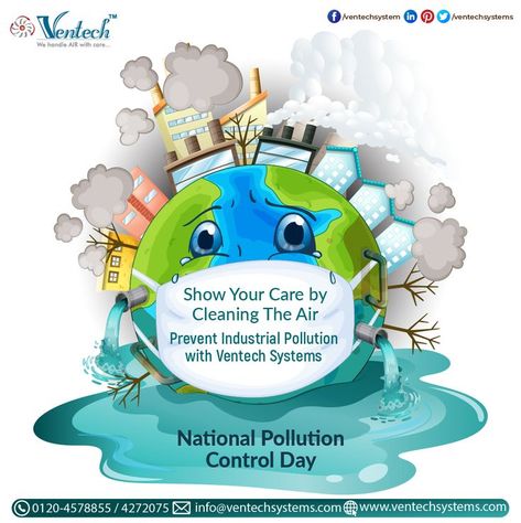 Pollution Control Poster, National Pollution Control Day Poster, National Pollution Control Day, Air Pollution Poster, Science Project Models, Industrial Pollution, American Boy Doll, Indian Culture And Tradition, Earth Day Posters