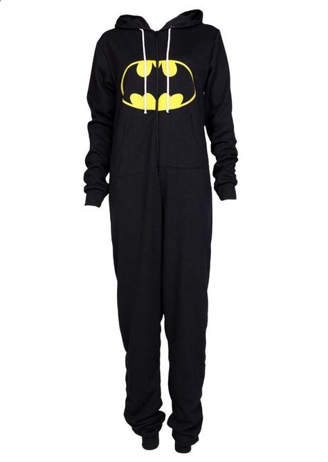 Adult Batman Print Onesie - I think I know many people who would wear this! Batman Onesie, Batman Outfits, Cheap Clothes Online, Batman Logo, Afro Punk, Kitenge, Crazy Girls, Batgirl, Bustiers