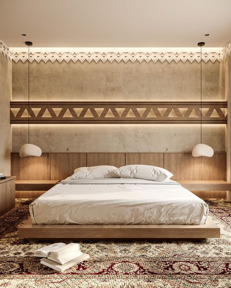 NAJDI MAJLIS :: Behance Hotel Room Interior, Ceo Office, Parents Bedroom, Bedroom Color Combination, Wood Bed Design, Hotel Room Design, Hotel Interior Design, Bedroom Decor Design, Bedroom Bed Design