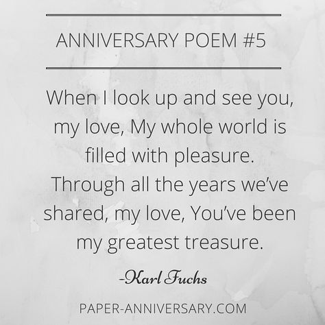 Romantic anniversary poem for your wife - perfect to write in your anniversary card or love letter! #anniversarypoems Wifey Quotes, Romantic Poems For Her, Quotes To Write, Wedding Anniversary Poems, Anniversary Quotes For Parents, Girlfriend Day, Poems For Her, Anniversary Quotes For Boyfriend, 40 Anniversary