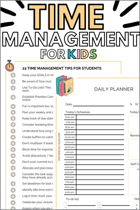 Time Management Kids, Time Management For Kids, Productivity Techniques, Teaching Time Management, Executive Functioning Activities, Time Management For Students, Time Management Printable, Time Management Worksheet, Time Management Activities