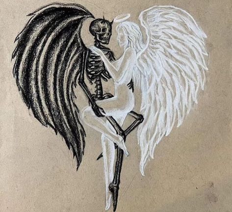 Seeking Peace, Meaningful Drawings, Dark Art Tattoo, Tattoo Design Book, Angel Tattoo, Dark Art Illustrations, Design Tattoo, Tattoo Design Drawings, Book Art Drawings