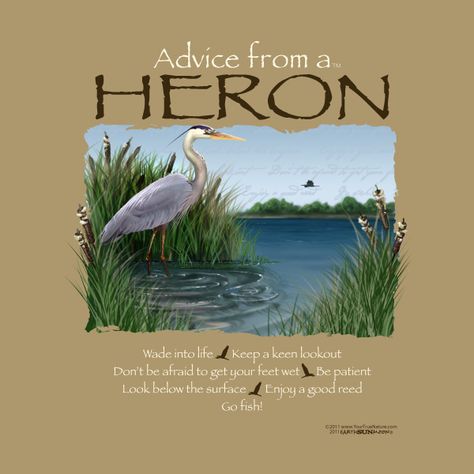 Beautiful heron bird quote advice Heron Spiritual Meaning, Earth Sun And Moon, Spirit Animal Meaning, Animal Meanings, Blue Quotes, Animal Spirit Guides, Great Blue Heron, Animal Symbolism, Herons