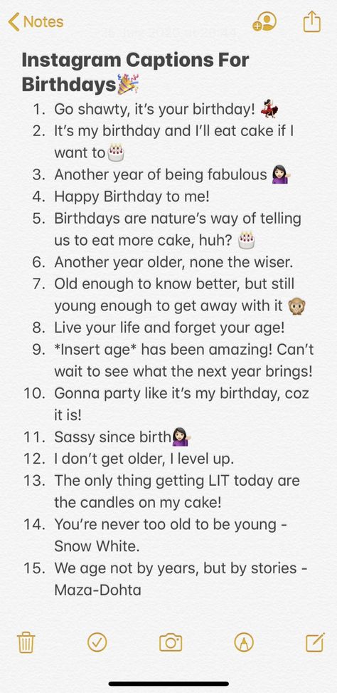 My Month Birthdays, Ig Captions 18th Birthday, Birthday Captain For Instagram, Instagram Long Captions, It's My Birthday Caption, Random Shots Captions, Its My Birthday Captions, Birthday Photo Captions Instagram, 29th Birthday Captions Instagram