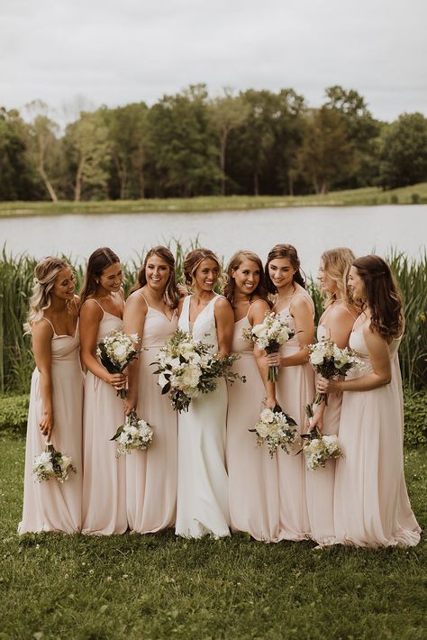 Springtime Bridesmaid Dresses, Very Light Pink Bridesmaid Dresses, Light Rose Bridesmaid Dresses, Millenial Pink Bridesmaid Dresses, Two Colour Bridesmaid Dresses, Light Pink Wedding Bridesmaid Dresses, Medium Pink Bridesmaid Dresses, Light Pink Western Wedding, Bridesmaid Dresses August Wedding