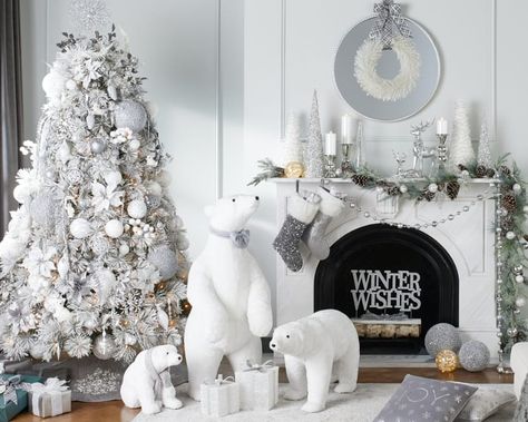 Holiday Hoedown, Polar Bear Christmas Decorations, Affordable Christmas Decor, Polar Bear Party, Yard Inflatables, Laila Ali, Affordable Christmas Decorations, Polar Bear Christmas, Easy Christmas Decorations