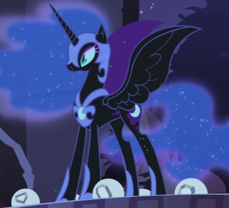 Mlp Luna, Nightmare Night, Moon Icon, My Little Pony Princess, Princess Twilight Sparkle, Nightmare Moon, Moon Princess, Mlp Fan Art, Princess Celestia