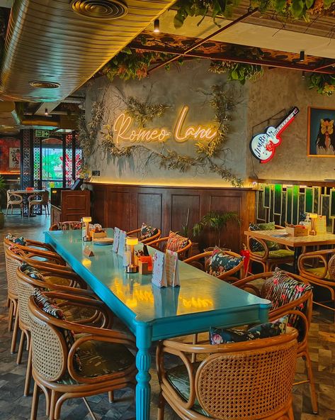 Some glimpses @romeolanelucknow #coffeetime #restaurants #food #foodphotography #photography Do you like Cuban Restaurant Design, Cuban Restaurant, Restaurants Food, Restaurant Decor, Restaurant Design, Coffee Time, Food Photography, Restaurant, Photography