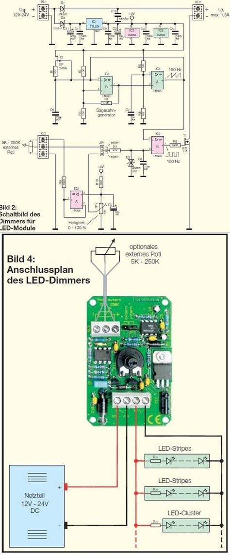 Cell Phone Booster, Robotics Projects, Led Projects, Led Stripes, Led Dimmer, Circuit Diagram, Electronics Circuit, Power Led, Electrical Wiring