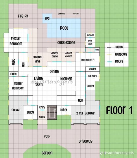 Houses For Bloxburg Layout, Layout Design For Bloxburg, Bloxburg Basic House, House Layout Bloxburg Mansion, Floor Plan Bloxburg 1 Story, Bloxburg Laundry Mat Ideas, Bloxburg One Person House Layout, Bloxburg Builds Layout, Bloxburg Minimalist House Layout