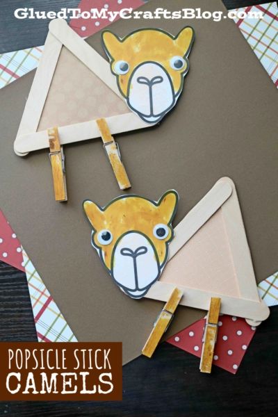 Kindness Craft, Camel Craft, Desert Crafts, Flamingo Head, Christmas Trains, Camping Craft, Safari Crafts, Stick Food, Balon Cu Aer Cald