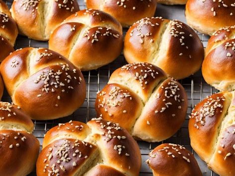 Homemade Pretzel Rolls: Soft, Chewy, and Perfect for Any Occasion - NewsBreak Pretzel Rolls Recipe, Pretzel Roll Recipe, Fall Pies Recipes, Pretzel Roll, Roll Dough Recipe, Homemade Pretzel, Apple Pie Recipe Homemade, Lemon Loaf Recipe, Pretzel Rolls