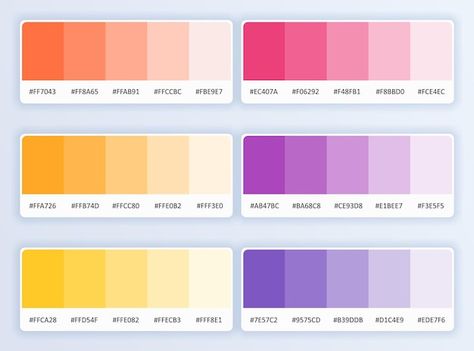 Light violet and light yellow orange col... | Premium Vector #Freepik #vector Violet Palette Colour Schemes, Purple And Yellow Colour Palette, Color Combinations With Yellow, Color Scheme Orange, Logo Design Color Palette, Yellow Color Combinations, Yellow Color Palette, Yellow Palette, Orange Color Schemes