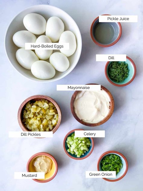 Salad With Pickles, Easy Egg Salad, Boiled Egg Diet, Egg Salad Recipe, Fresh Dill, Amazing Pics, Egg Salad, Easy Salads, Boiled Eggs