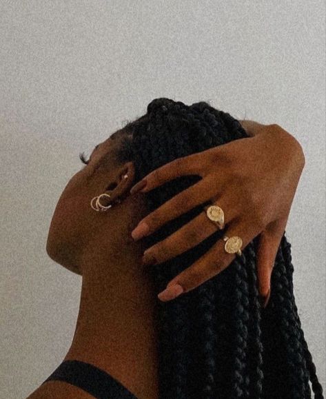 Luxury Tumblr, See Me, Braids, Tumblr, Gold, Black, Plaits