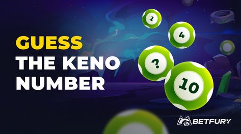 Play Updated Keno on #BetFury🤑 Number 10, Keno, Lucky Number