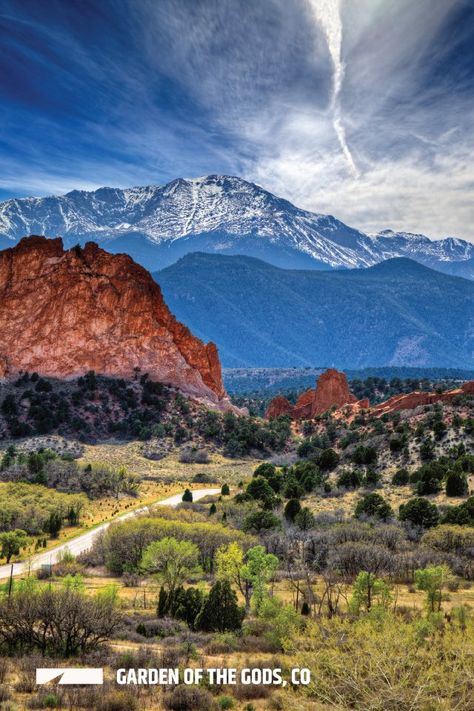 Garden of the Gods 5 - OutThere Colorado Skiing Colorado, Colorado National Parks, Road Trip To Colorado, Garden Of The Gods, Colorado Vacation, Colorado Travel, Pikes Peak, Colorado Mountains, Scenic Drive