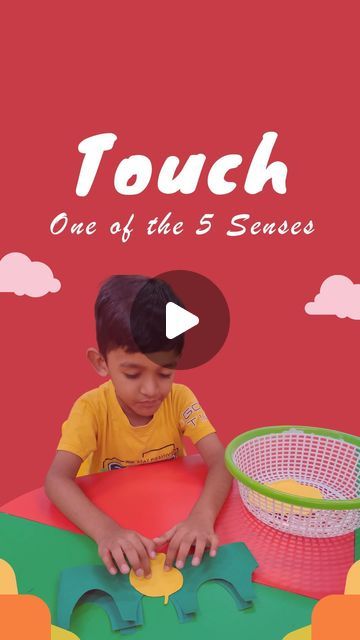 Sanfort India on Instagram: "Touch is one of our earliest senses. Whether it’s crafting or simply playing with clay, these activities remind us of the joy in tactile sensations. . . . #touch #exploresenses #fivesenses #sanfortschool #preschool #playschool #touchsense #touchtherapy" Five Senses Activity For Preschoolers, Sense Of Touch Activities Preschool, My Senses Activities Preschool, 5 Senses Crafts Preschool, Senses Activities Preschool, 5 Senses Activities For Preschoolers, 5 Senses Craft, 5 Senses Activities, Clay Activity