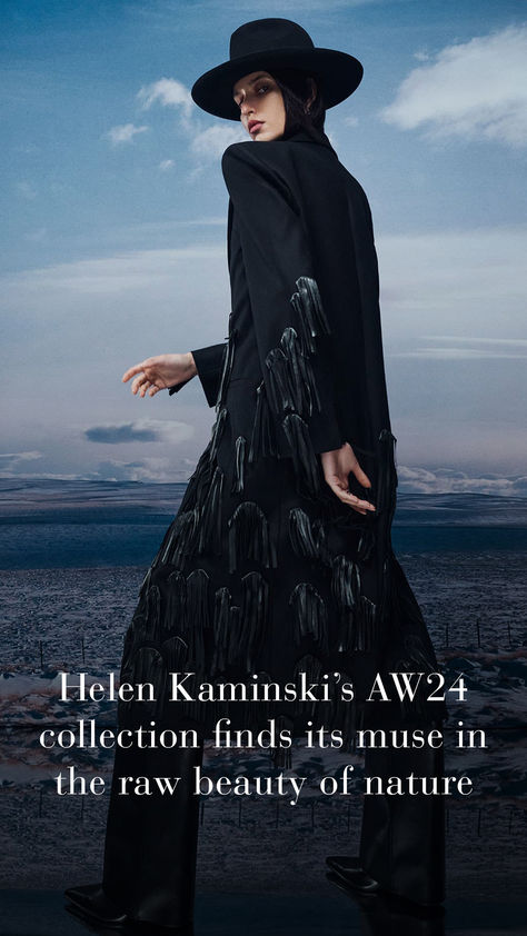 In partnership with Helen Kaminski Helen Kaminski, Nature Words, Australian Photographers, Raw Beauty, Art Films, Fashion Advertising, Bag Trends, The Wilderness, Beauty Favorites