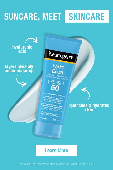 Learn more about Neutrogena Hydro Boost Water Gel Sunscreen that quenches and hydrates skin, with a non-greasy, invisible finish. This lotion quenches skin with the vital hydration it needs and contains hyaluronic acid. No white cast and is invisible under makeup. Oil-free and non-comedogenic. Oxybenzone free formula. Neutrogena Hydro Boost Water Gel, Hydro Boost Water Gel, Wealthy Life, Gel Sunscreen, Mattifying Primer, Hydro Boost, Neutrogena Hydro Boost, Routine Skincare, Suncare