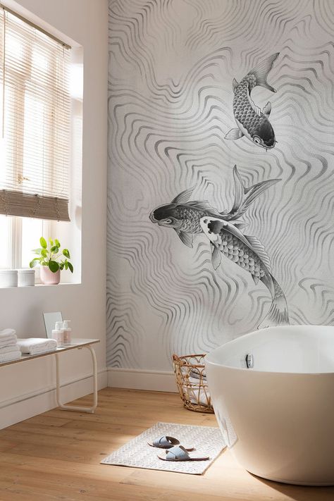 Renew your spaces with nature murals and wallpaper for walls. Shop floral wallpaper, mural wallpaper, luxury wallpaper and discount wallpaper, for just about any room. Great patterns, textures and prices. Free shipping worldwide. Discount Wallpaper, Normal Wallpaper, Photo Mural, Fish Wallpaper, Custom Murals, Luxury Wallpaper, Forest House, Unique Wallpaper, Bathroom Wallpaper