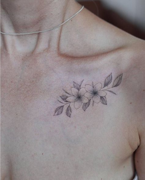 Plumeria Back Tattoo, Plumeria Flower Tattoos Hawaii, Plumeria Alba Tattoo, Hawaii Flower Tattoo Plumeria, Plumeria Flowers Tattoo, Hawaiian Plumeria Tattoo, Plumeria Flower Tattoo, Plumeria Drawing, Flower Tattoo Ear