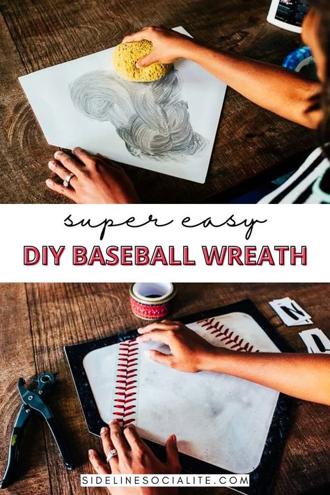 Celebrate your love for the game with our must-read blog post! Dive into "Super Easy DIY Baseball Wreath" for delightful Baseball Crafts. Craft your own Baseball Wreaths and infuse your Baseball Room with sports-inspired decor. Whether you're a dedicated Baseball Fan, coach, or simply embracing the baseball season, this DIY and Crafts guide brings the excitement home. Diy Baseball Coach Gifts, Baseball Coach Gift Ideas Diy, Baseball Mom Gift Ideas, Fundraising Crafts, Home Run Baseball, Baseball Wreath, Softball Crafts, Coach Appreciation Gifts, Coach Appreciation