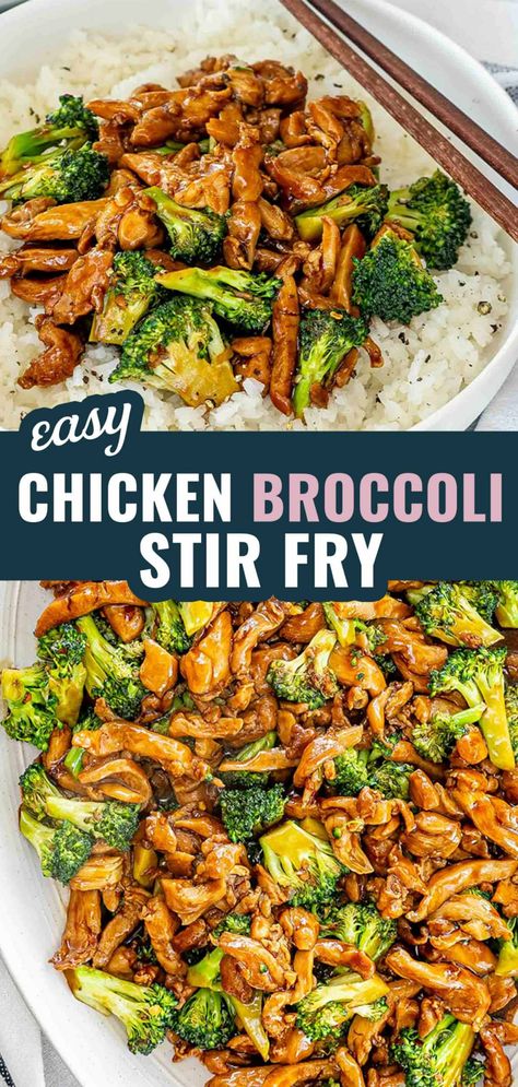 This quick and easy Chicken Broccoli Stir Fry is perfect for busy weeknights! Ready in just 25 minutes, it's a delicious and healthy meal. #ChickenStirFry #QuickMeals #HealthyDinner #WeeknightDinner #StirFryRecipes #EasyCooking Cracker Chicken Casserole, Ritz Cracker Chicken Casserole, Chicken And Broccoli Stir Fry, Stir Fry Chicken, Chicken Broccoli Stir Fry, Chicken Casserole Recipes, Ritz Cracker Chicken, Easy Chicken Stir Fry, Cracker Chicken