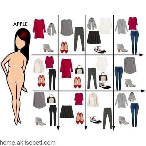 Apple Body Shape Fashion, Apple Body Shape Outfits, Apple Shape Fashion, Apple Shape Outfits, Apple Body Shapes, Apple Shape, Clothes And Shoes, Fashion Capsule, Stil Inspiration