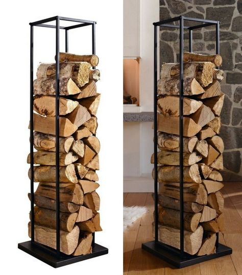 Range-bûches étagère en métal  http://www.homelisty.com/range-buches-porte-buches-design/ Wood Holder For Fireplace, Range Bûches, Firewood Stand, Firewood Storage Indoor, Firewood Racks, Indoor Outdoor Fireplaces, Range Buche, Firewood Holder, Firewood Rack