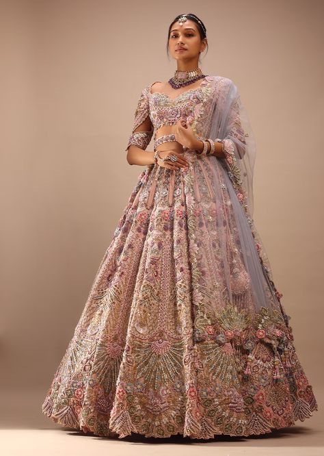 Indian Wedding Outfit Bride, Light Pink Lehenga, Indian Bridal Wear Red, Latest Bridal Lehenga, Desi Wedding Dresses, Wedding Lehenga Designs, Indian Bride Outfits, Designer Bridal Lehenga, Traditional Indian Dress