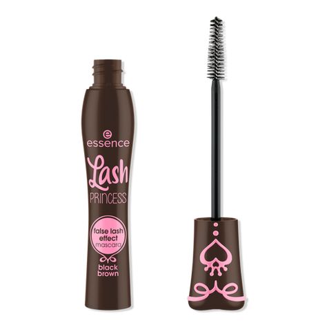 Lash Princess False Lash Effect Mascara Black Brown - Essence | Ulta Beauty Essence Princess Mascara, Light Brown Mascara, Tiktok Mascara, Essence Mascara Lash Princess, Ulta Perfume, Mascara Lash Princess, Essence Lash Princess Mascara, Good Mascara, False Lash Mascara