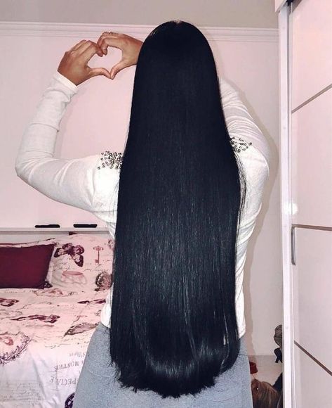 Long Silky Hair, Jet Black Hair, Rapunzel Hair, Really Long Hair, Lustrous Hair, Long Dark Hair, Super Long Hair, Long Black Hair, Long Hair Girl