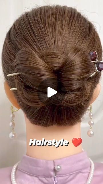 Short Hair Braids Tutorial, Long Hair Dos, Casual Hairstyles For Long Hair, Easy Bun Hairstyles For Long Hair, Easy Updos For Medium Hair, Easy Hairstyles For Thick Hair, Gorgeous Gray Hair, Traditional Hairstyle, Hair Upstyles