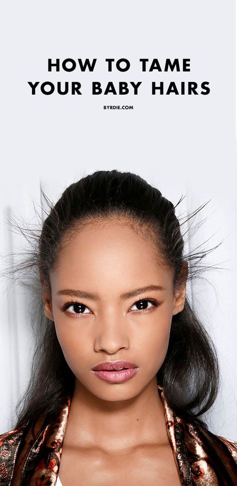 Everyone has those annoying little fly-aways. How to tame those baby hairs! Swooped Edges, Hair Pro, Hair Frizz, Baby Hairs, Peinados Faciles, Bad Hair, Hair Care Tips, Baby Hair, Hair Dos