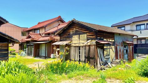 Japanese Nostalgia, Houses Countryside, Japanese Houses, Countryside Village, Nostalgia Core, Aomori, Travel Japan, Aichi, Japanese House