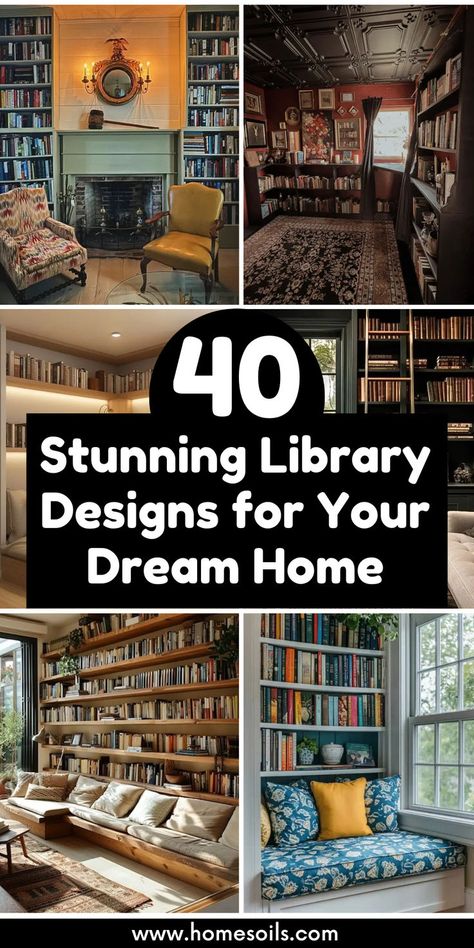 Explore 40 stunning library designs that add elegance and charm to any home. Visit our site for inspiration on creating a cozy, sophisticated reading space you'll love! Reading Room Design Modern, Library With Sitting Area, Elegant Reading Room, Home Library And Study Room, Bookshelves Around Sofa, Master Sitting Room Ideas Cozy, Bookcase Ideas Living Room Small Spaces, Library Studio Room, Colonial Home Library