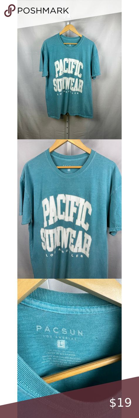 Pacific Sunwear PacSun Vintage Graphic T-Shirt Men's Size Large Blue Pacific Sunwear, Vintage Graphic, Vintage Graphics, Pacsun, Graphic T Shirt, Graphic Tshirt, Mens Shirts, Shop My, Mens Tshirts