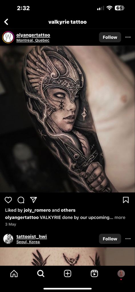 Morrigan Goddess Tattoo, Boudica Tattoo, Viking Warrior Tattoo Design, Valkyrie Tattoo Woman Female Warriors, Female Viking Tattoo, Viking Valkyrie Tattoo Design, Viking Woman Tattoo, Valkyrie Tattoo Design, Shieldmaiden Tattoo